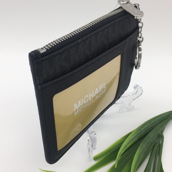 Jet Set Travel Sm TZ Coinpouch W ID Leather Black - Picture 6 of 8